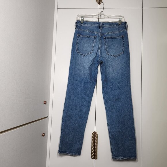 J.Crew Mid-Rise 90'S Classic Straight Leg Jeans Women's Size 27 - Picture 4 of 9